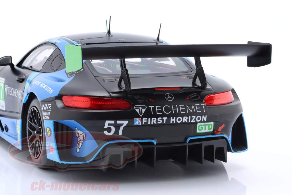 Mercedes-AMG GT3 #57 勝者 GTDクラス 24h Daytona 2021 Winward Racing 1:18 Ixo