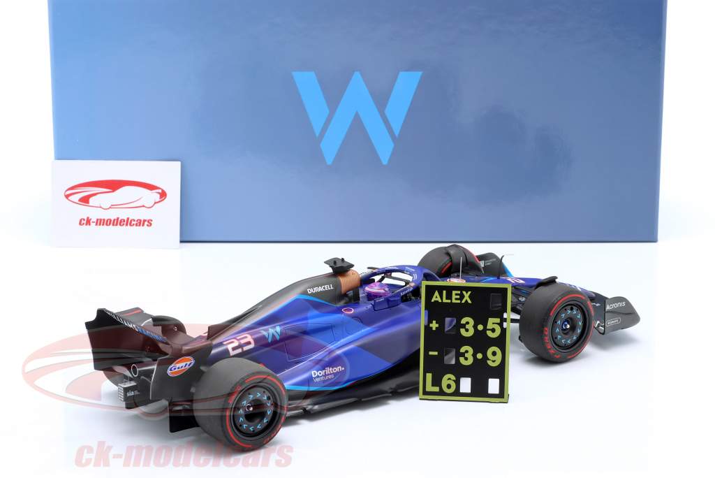 Alexander Albon Williams FW45 #23 巴林 GP 公式 1 2023 1:18 Minichamps
