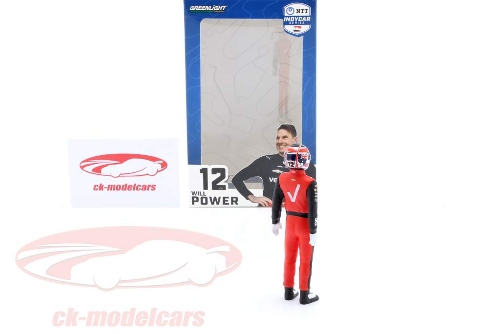 Will Power #12 Team Penske IndyCar Series 2023 figur 1:18 Greenlight