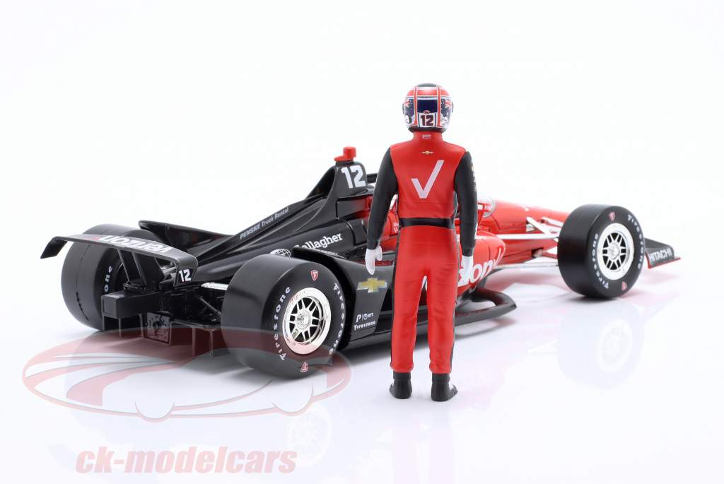 Will Power #12 Team Penske IndyCar Series 2023 figur 1:18 Greenlight