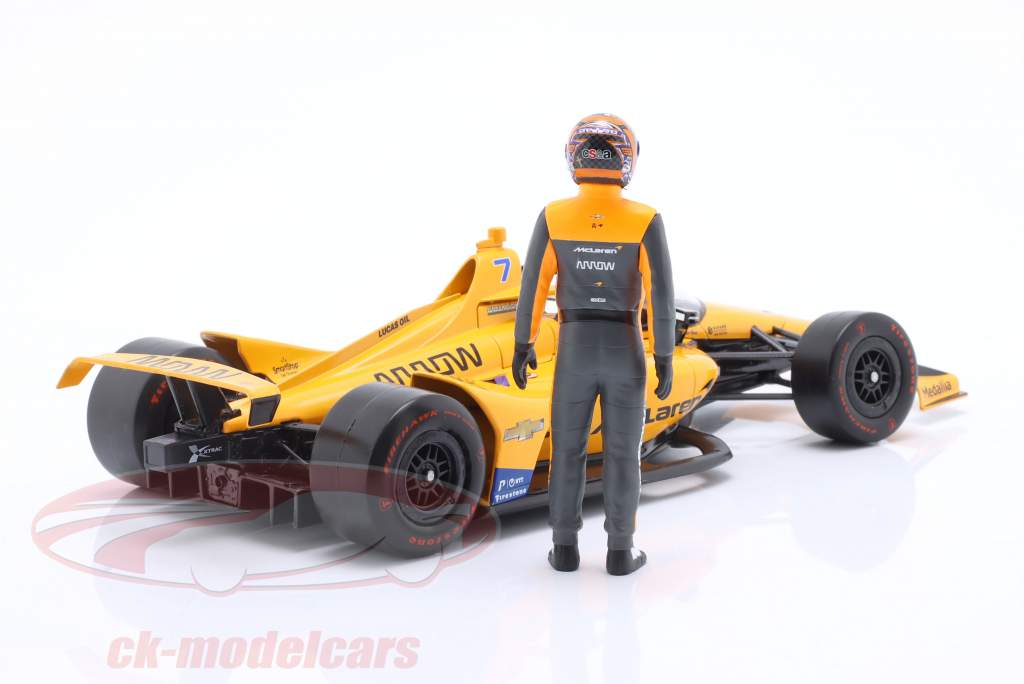 Alexander Rossi #7 Arrow McLaren SP IndyCar Series 2023 figure 1:18 Greenlight