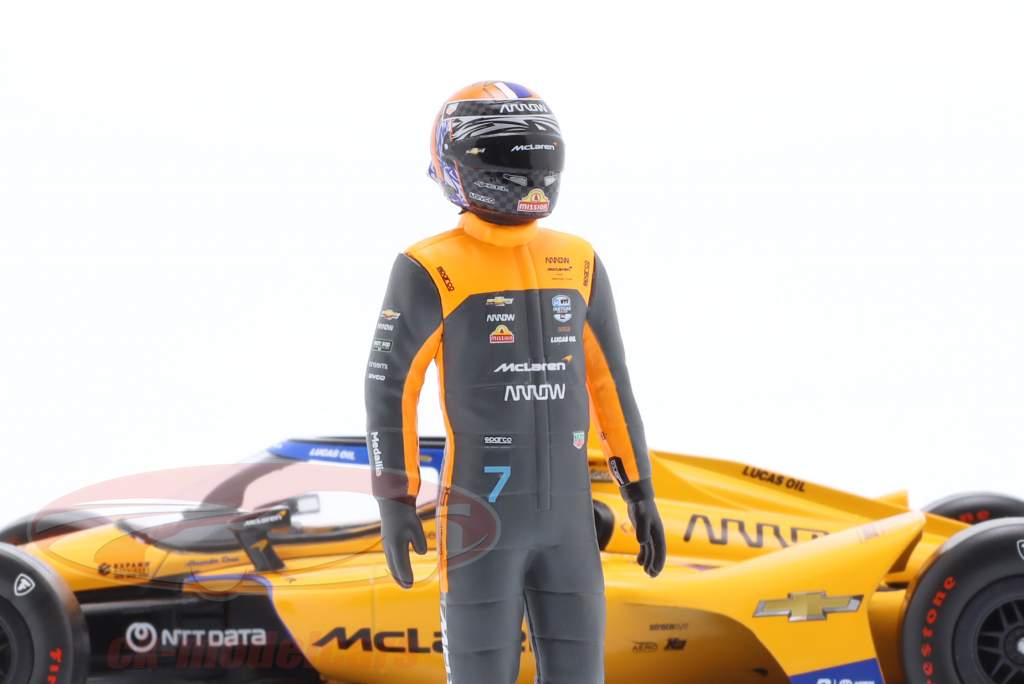 Alexander rossi #7 Arrow McLaren SP IndyCar Series 2023 cifra 1:18 Greenlight
