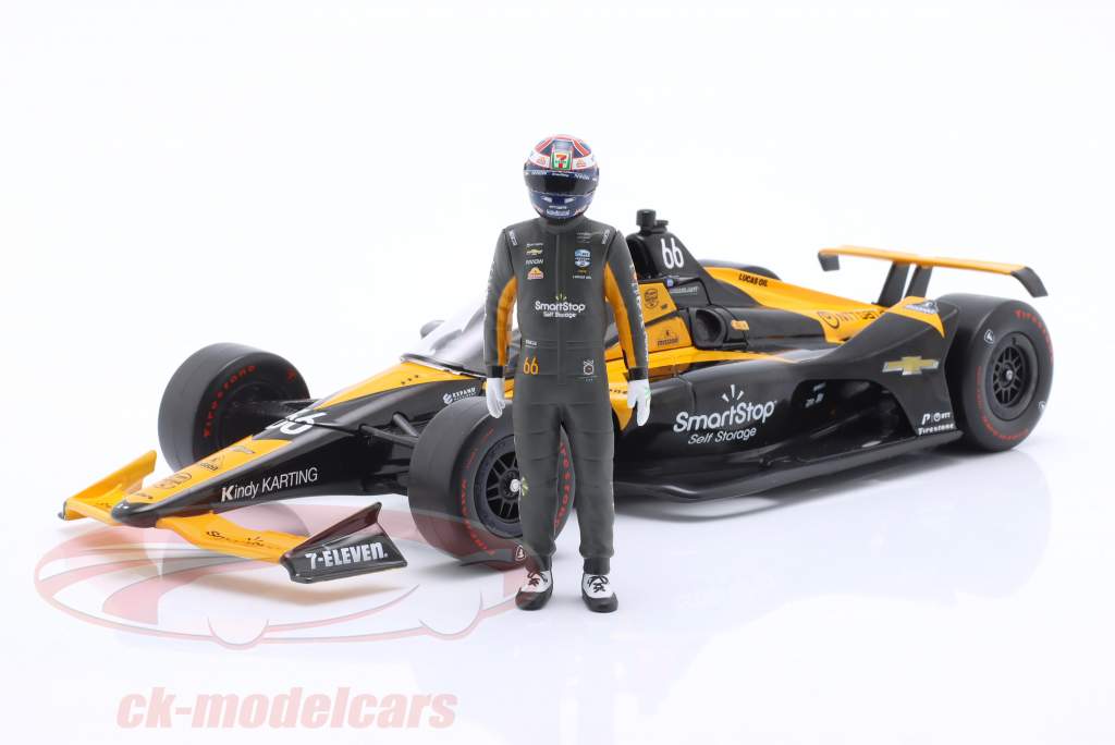 Tony Kanaan #66 Arrow McLaren SP IndyCar Series 2023 cifra 1:18 Greenlight