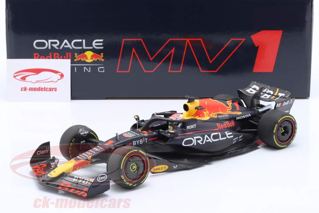 M. Verstappen Red Bull RB19 #1 Sieger Monaco GP Formel 1 Weltmeister 2023 1:18 Minichamps