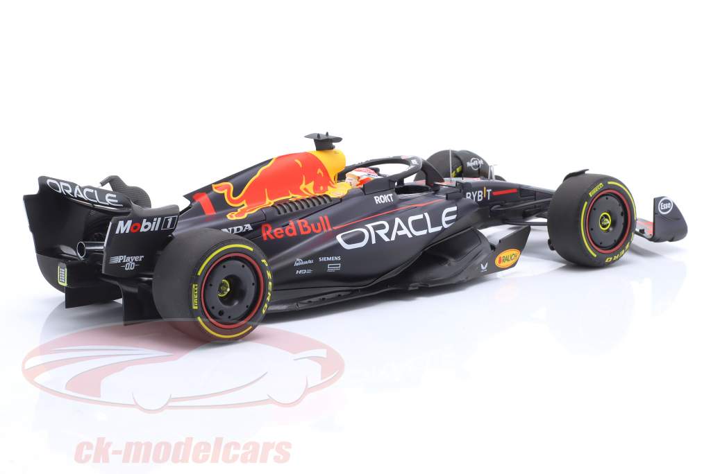 M. Verstappen Red Bull RB19 #1 vincitore Monaco GP formula 1 Campione del mondo 2023 1:18 Minichamps