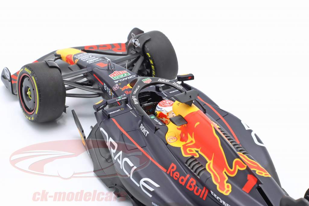 M. Verstappen Red Bull RB19 #1 gagnant Monaco GP formule 1 Champion du monde 2023 1:18 Minichamps