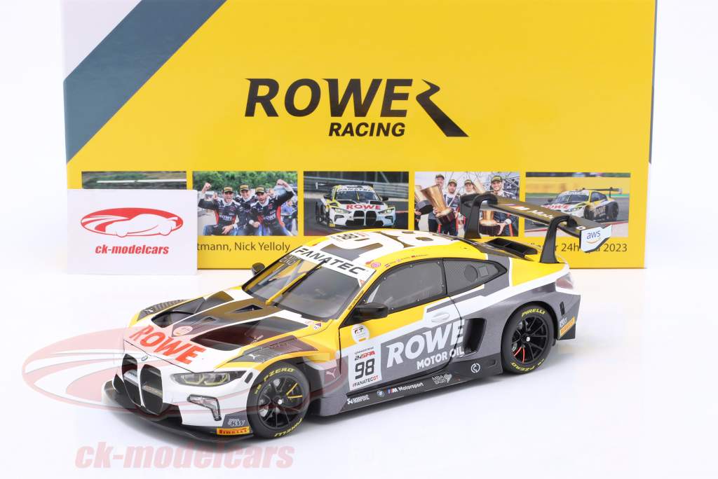 Minichamps 1:18 BMW M4 GT3 #98 勝者 24h Spa 2023 Rowe Racing 