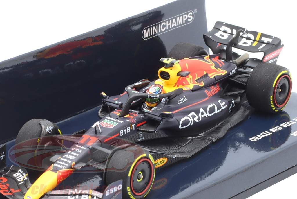 S. Pérez Red Bull RB18 #11 5th Ungarn GP Formel 1 2022 1:43 Minichamps