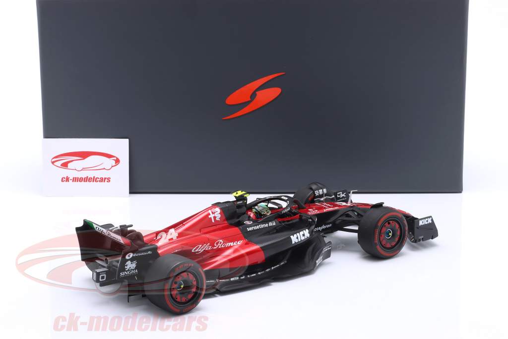Zhou Guanyu Alfa Romeo C43 #24 Australien GP Formel 1 2023 1:18 Spark