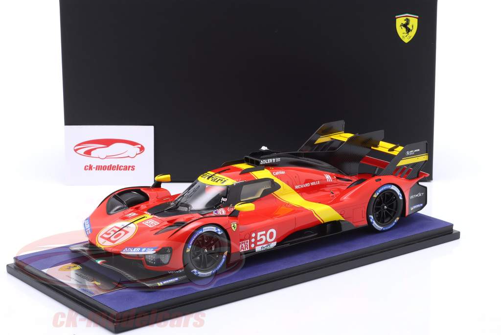 Ferrari 499P #50 Launch Version 24h LeMans / FIA WEC 2023 1:18 LookSmart
