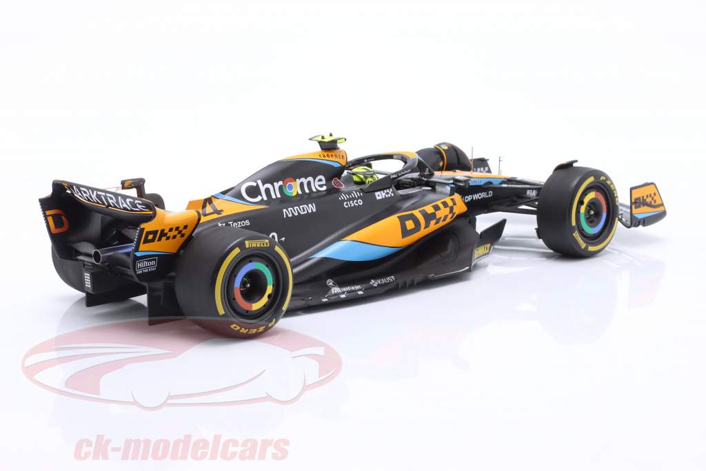 Lando Norris McLaren MCL60 #4 6th Australien GP Formel 1 2023 1:18 Spark