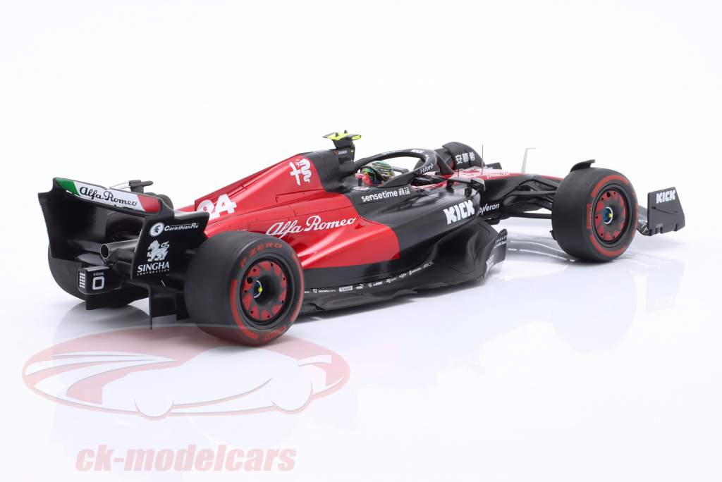 Zhou Guanyu Alfa Romeo C43 #24 Australia GP Formula 1 2023 1:18 Spark