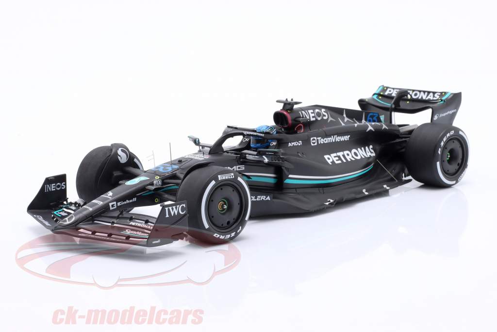G. Russell Mercedes-AMG F1 W14 #63 4° Arabia Saudita GP formula 1 2023 1:18 Spark