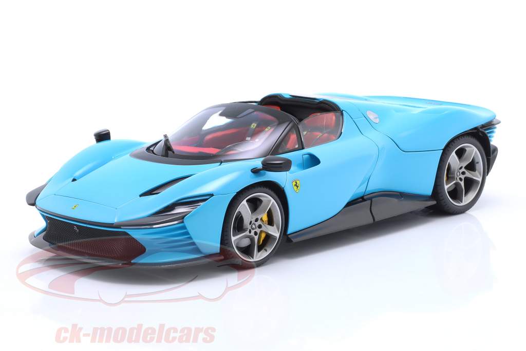 Ferrari Daytona SP3 Baujahr 2022 blau 1:18 Bburago Signature