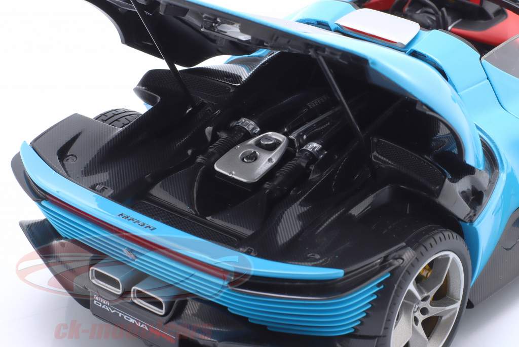 Ferrari Daytona SP3 Baujahr 2022 blau 1:18 Bburago Signature