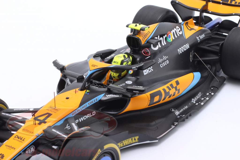 Lando Norris McLaren MCL60 #4 6th Australia GP Formula 1 2023 1:18 Spark