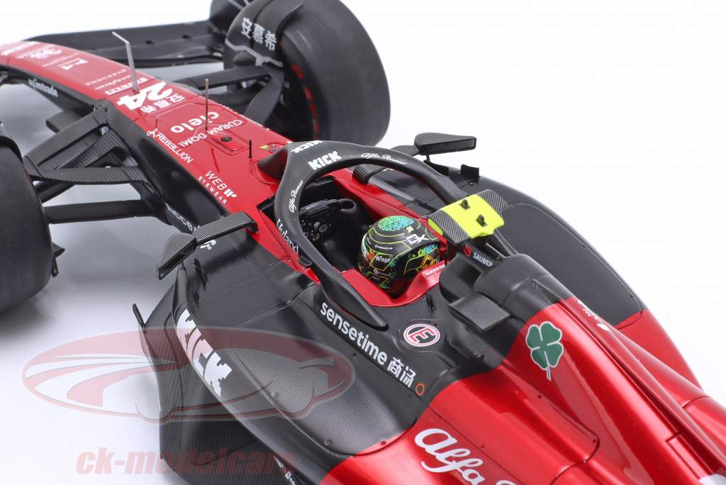 Zhou Guanyu Alfa Romeo C43 #24 Austrália GP Fórmula 1 2023 1:18 Spark