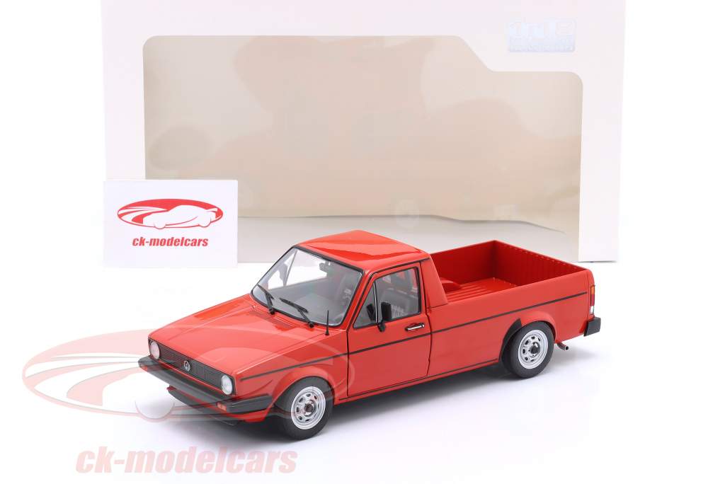 Volkswagen VW Caddy (14D) MK1 Pick-Up year 1983 red 1:18 Solido