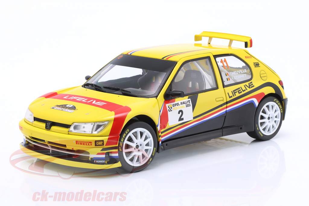 Solido 118 Peugeot 306 Maxi 2 Eifel Rallye Festival 2022 Neuville