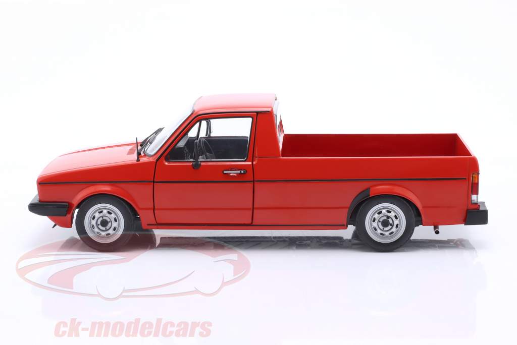 Volkswagen VW Caddy (14D) MK1 Pick-Up Año de construcción 1983 rojo 1:18 Solido