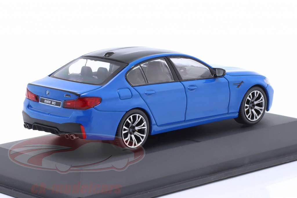 BMW M5 Competition (F90) Bouwjaar 2022 voodoo blauw 1:43 Solido