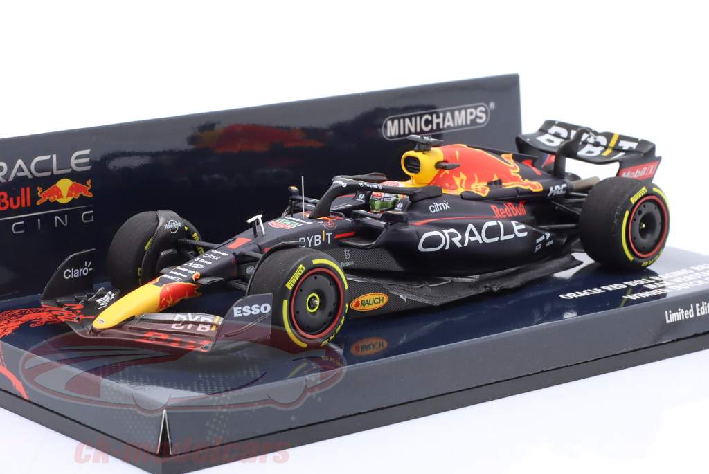 M. Verstappen Red Bull RB18 #1 победитель Голландский GP формула 1 Чемпион мира 2022 1:43 Minichamps