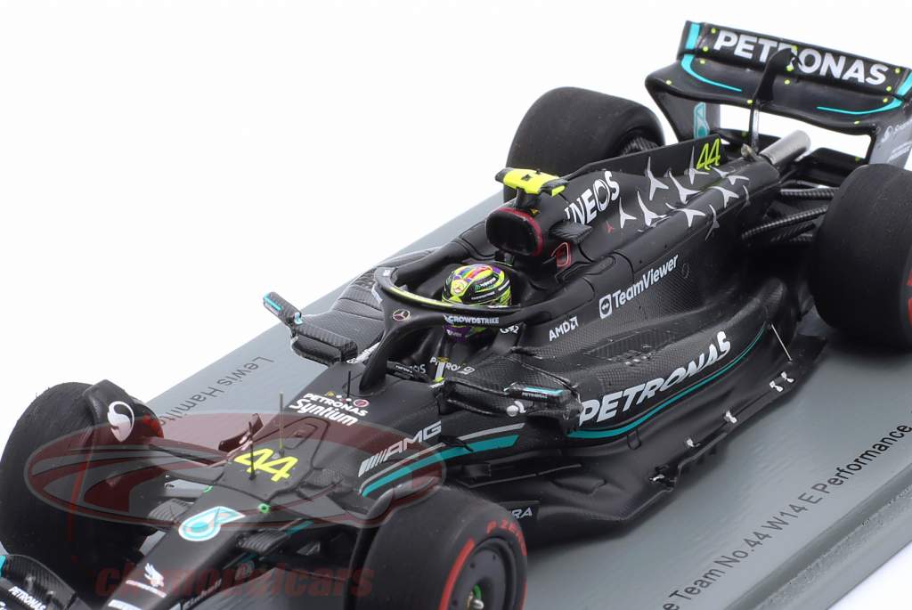 L. Hamilton Mercedes-AMG F1 W14 #44 2番目 スペイン GP 式 1 2023 1:43 Spark