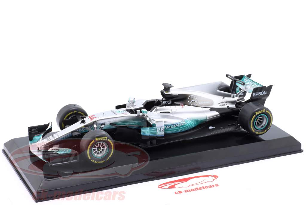 L. Hamilton Mercedes-AMG F1 W08 #44 formule 1 Wereldkampioen 2017 1:24 Premium Collectibles