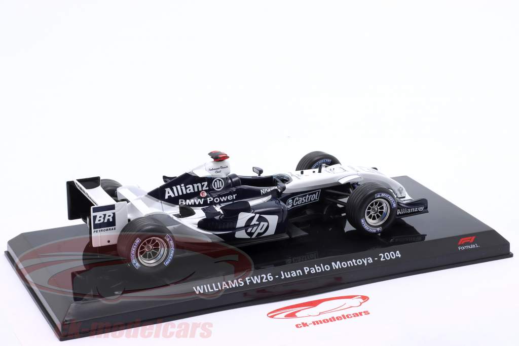 Juan Pablo Montoya Williams FW26 #3 Formula 1 2004 1:24 Premium Collectibles