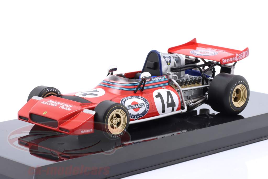 Nanni Galli Tecno PA123 #14 Formel 1 1972 1:24 Premium Collectibles