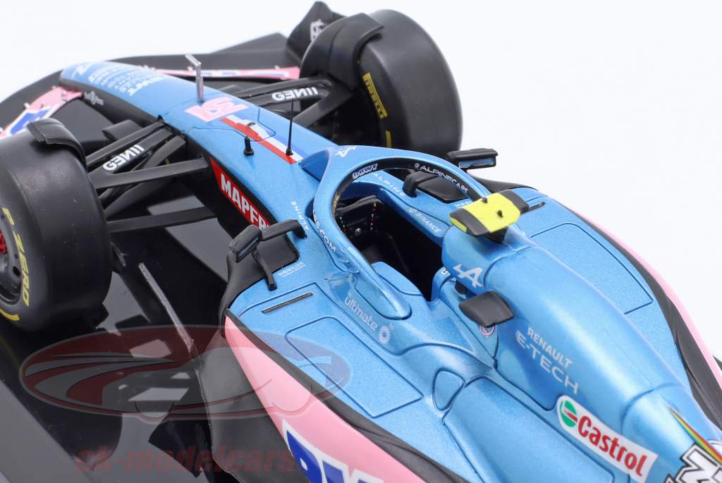 Esteban Ocon Alpine A522 #31 Fórmula 1 2022 1:24 Premium Collectibles