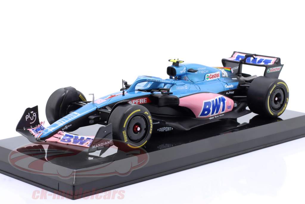 Esteban Ocon Alpine A522 #31 Fórmula 1 2022 1:24 Premium Collectibles