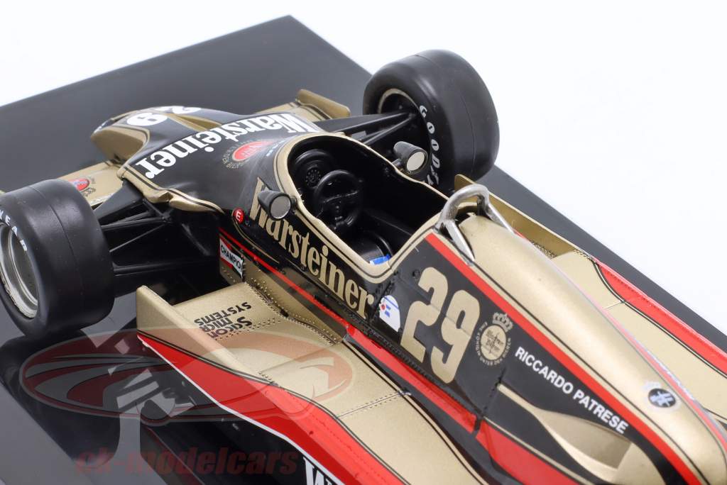 Riccardo Patrese Arrows A1 #29 Fórmula 1 1979 1:24 Premium Collectibles