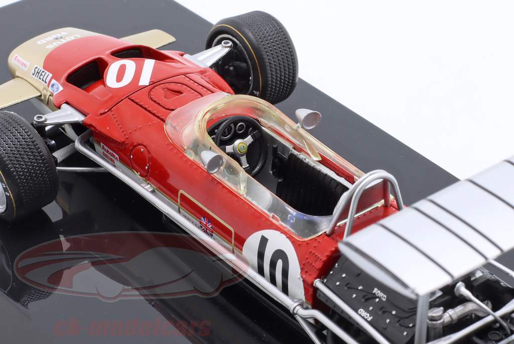 G. Hill Lotus 49 #10 Formula 1 World Champion 1968 1:24 Premium Collectibles