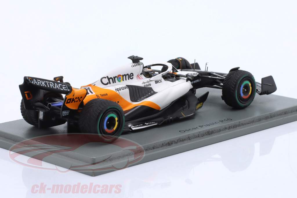 Oscar Piastri McLaren MCL60 #81 10ème Monaco GP formule 1 2023 1:43 Spark