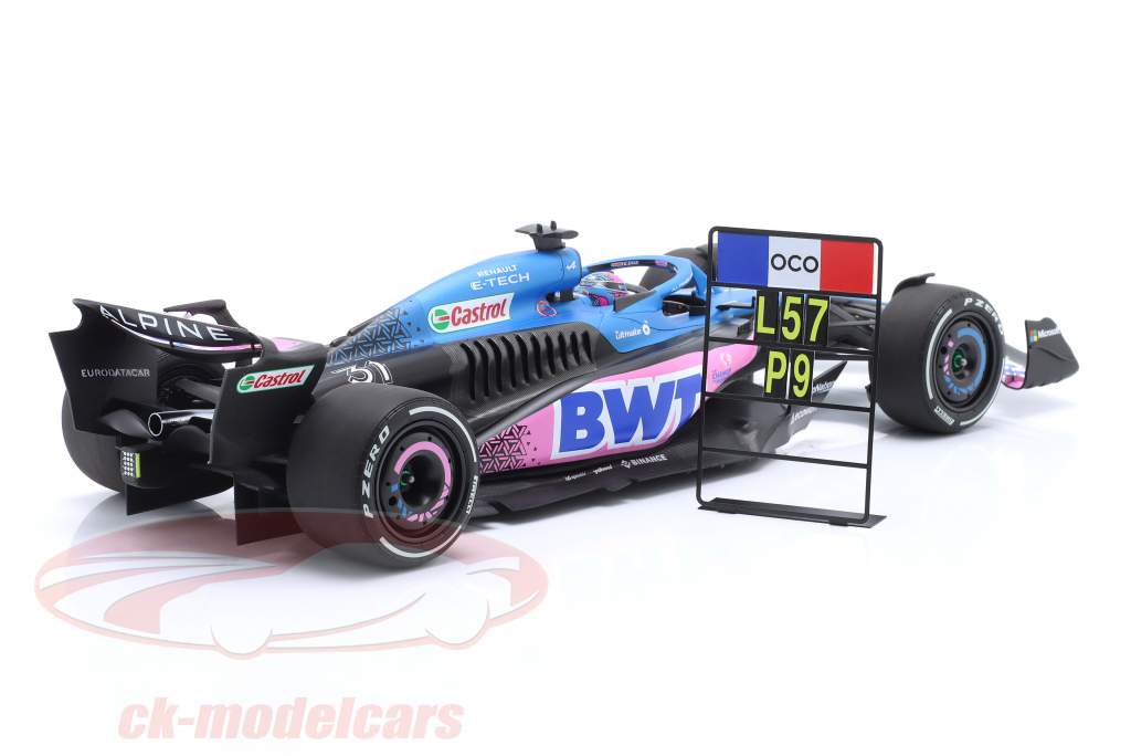 Esteban Ocon Alpine A523 #31 9th Miami GP Formel 1 2023 1:18 Minichamps
