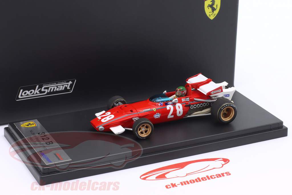 Ignazio Giunti Ferrari 312B #28 4° belga GP formula 1 1970 1:43 LookSmart