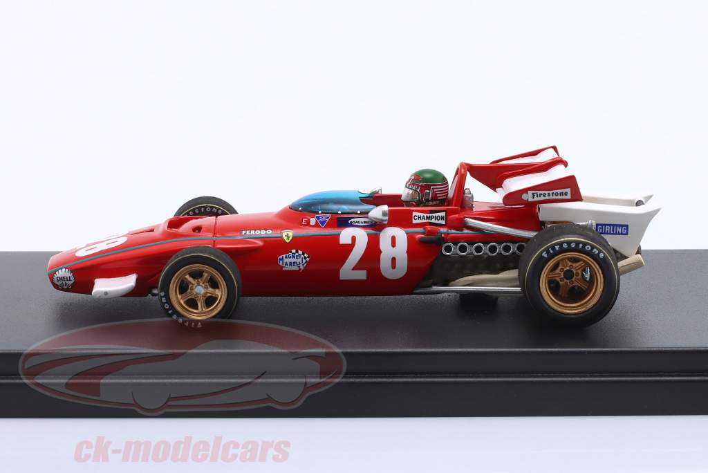 Ignazio Giunti Ferrari 312B #28 4th Belgian GP Formula 1 1970 1:43 LookSmart