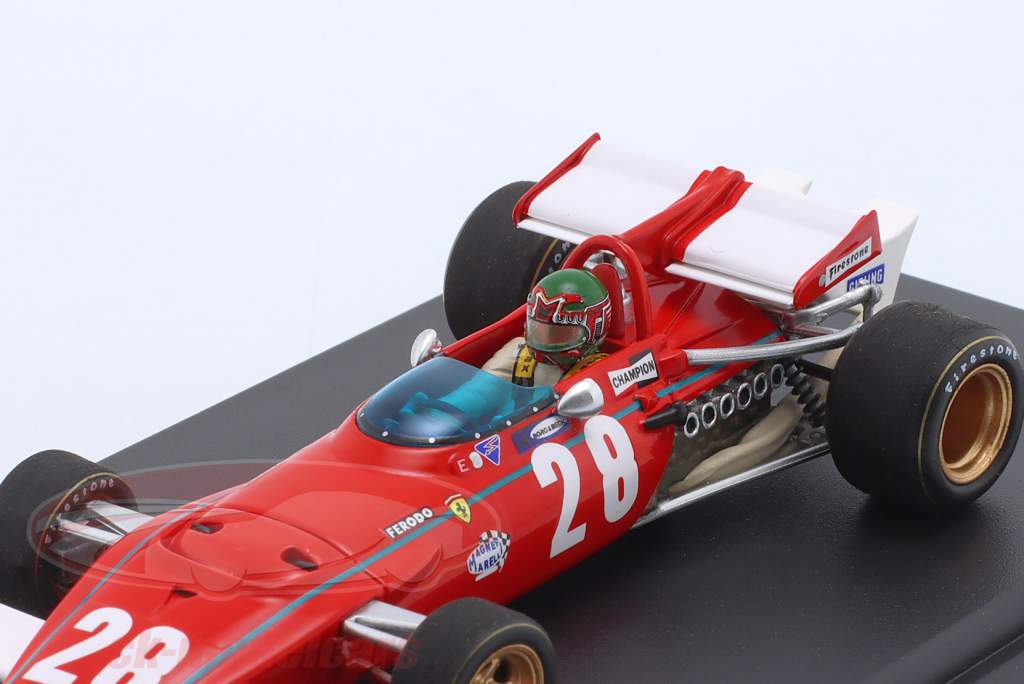 Ignazio Giunti Ferrari 312B #28 4 belgisk GP formel 1 1970 1:43 LookSmart