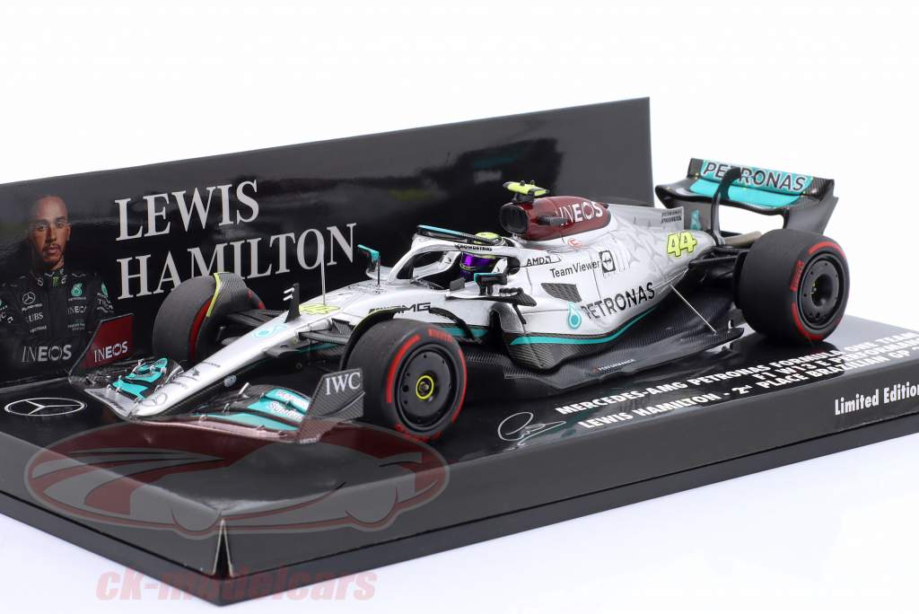 L. Hamilton Mercedes-AMG F1 W13 #44 2e Brazilië GP formule 1 2022 1:43 Minichamps