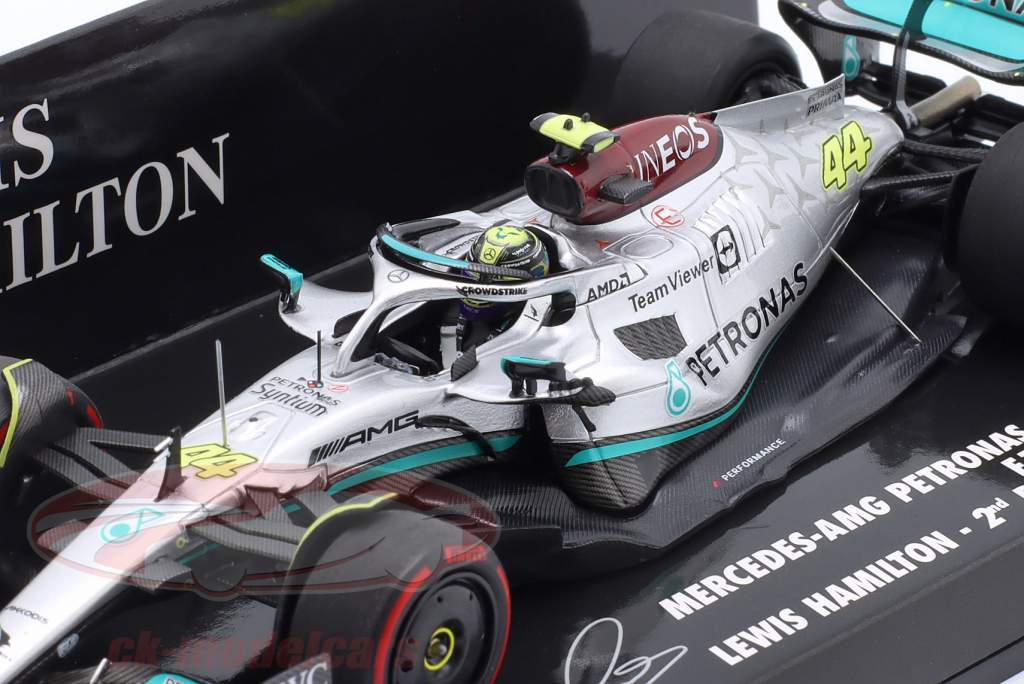 L. Hamilton Mercedes-AMG F1 W13 #44 2nd Brazil GP Formula 1 2022 1:43 Minichamps