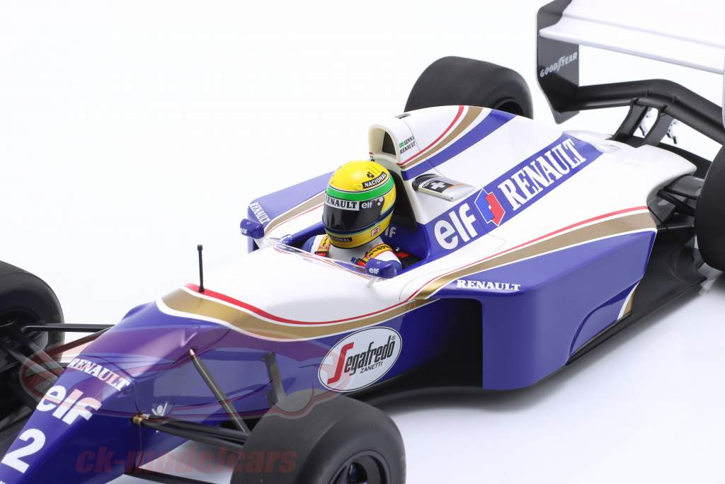 A. Senna Williams FW16 #2 San Marino GP Formel 1 1994 Dirty Version 1:12 Minichamps