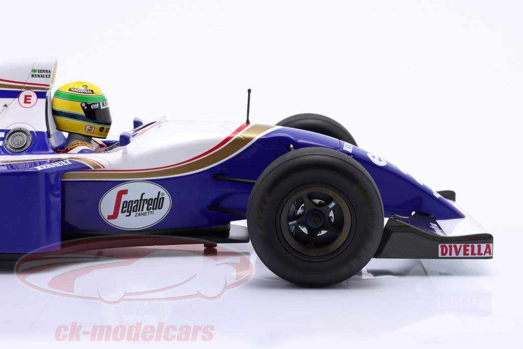 A. Senna Williams FW16 #2 San Marino GP 公式 1 1994 Dirty Version 1:12 Minichamps