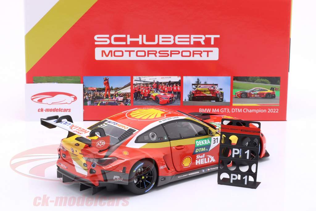 Minichamps 1:18 BMW M4 GT3 #31 DTM Champion Hockenheim 2022  