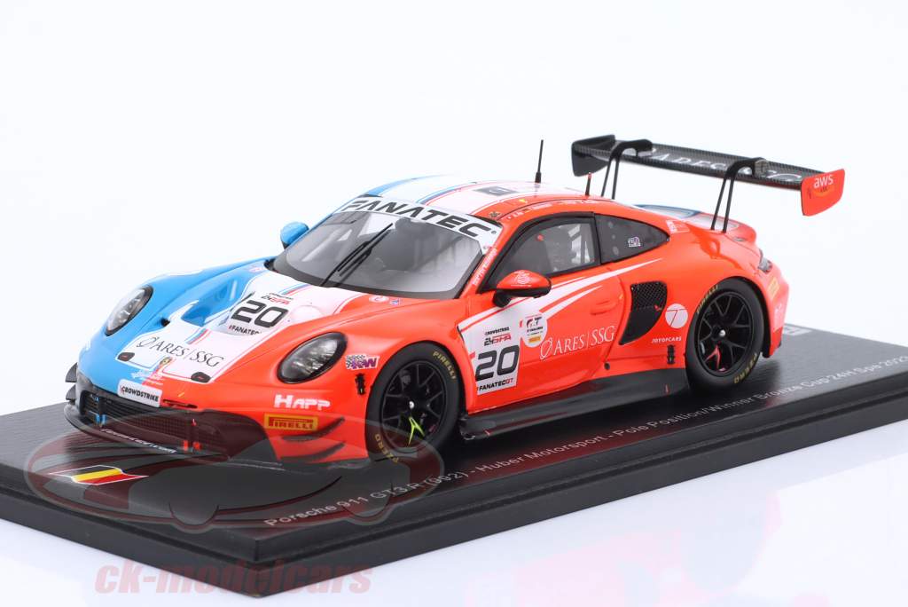 Porsche 911 (992) GT3 R #20 24h Spa 2023 Huber Motorsport 1:43 Spark