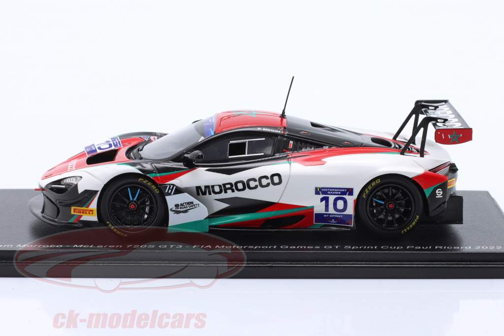 McLaren 720S GT3 #10 FIA Motorsport Games Sprint Cup 2022 Team 摩洛哥 1:43 Spark
