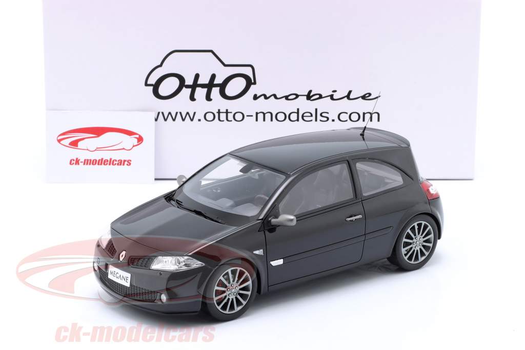 Ottomobile 1:18 Renault Megane 2 RS phase 2 year 2005 black OT1054 