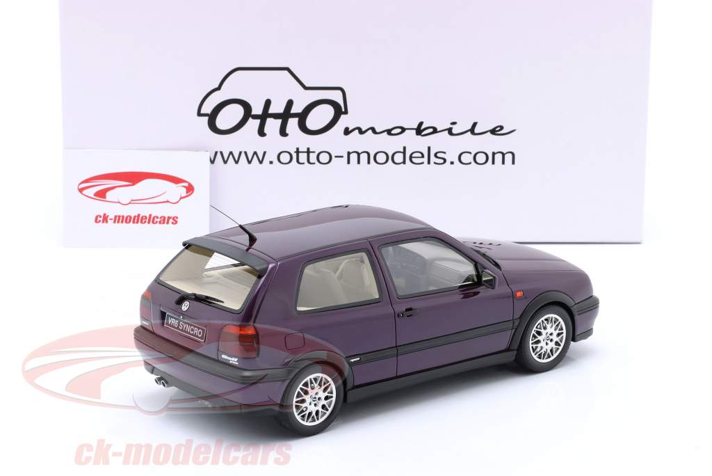 Volkswagen VW Golf III VR 6 Syncro year 1995 purple 1:18 OttOmobile