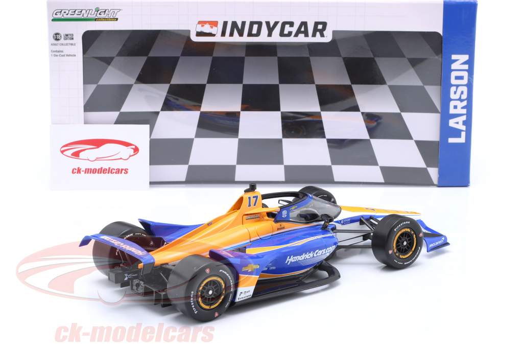 Kyle Larson McLaren Hendrick #17 IndyCar Series 2024 1:18 Greenlight