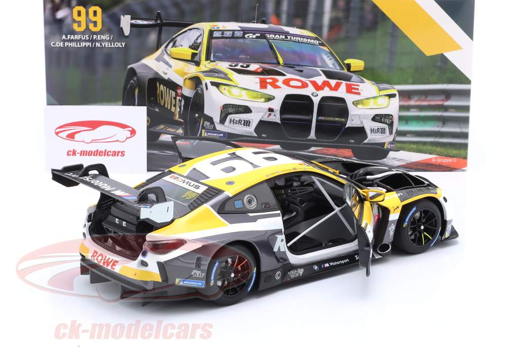 BMW M4 GT3 #99 24h Nürburgring 2023 Rowe Racing 1:18 Minichamps